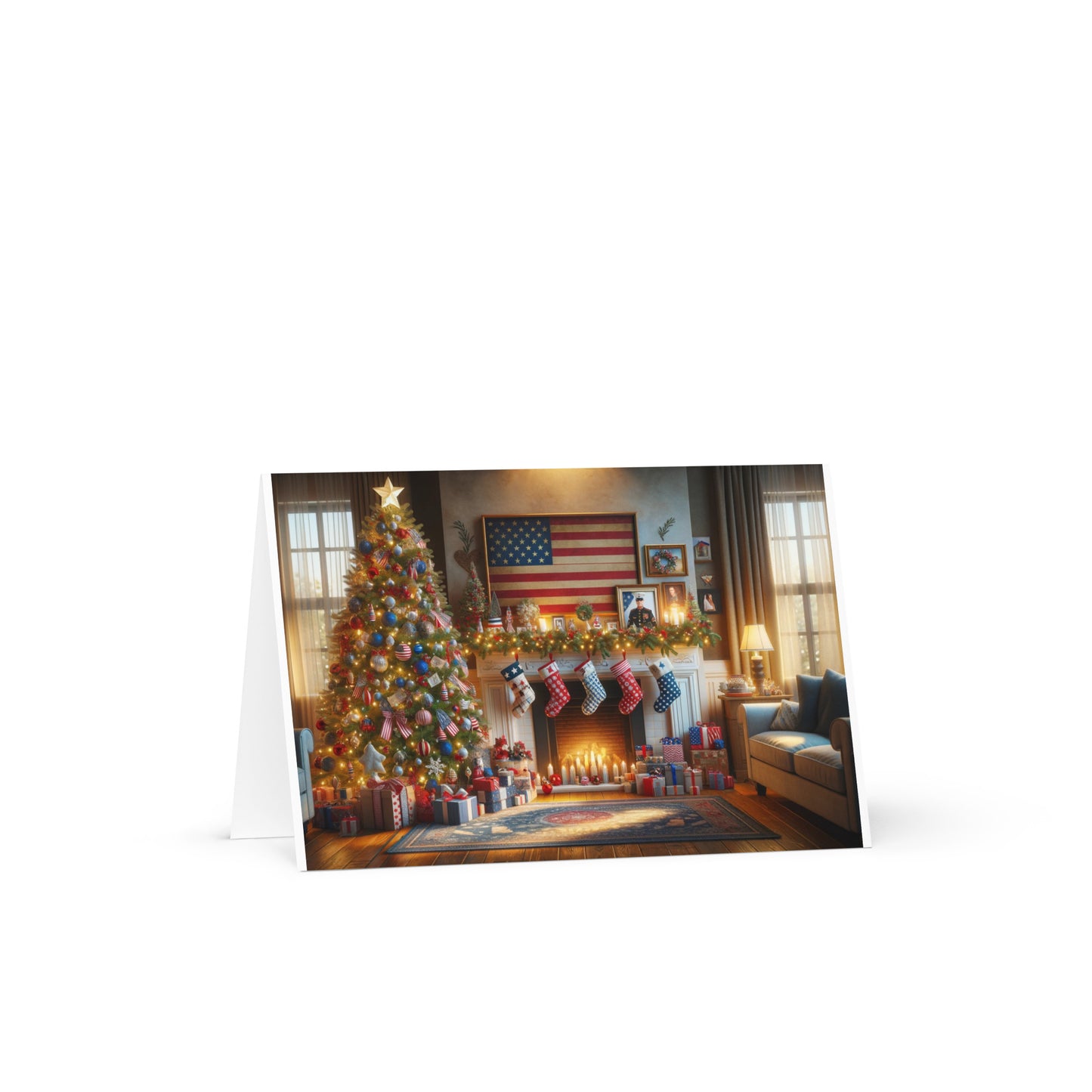 Brave Hearts United: A Military Family's Christmas Embrace